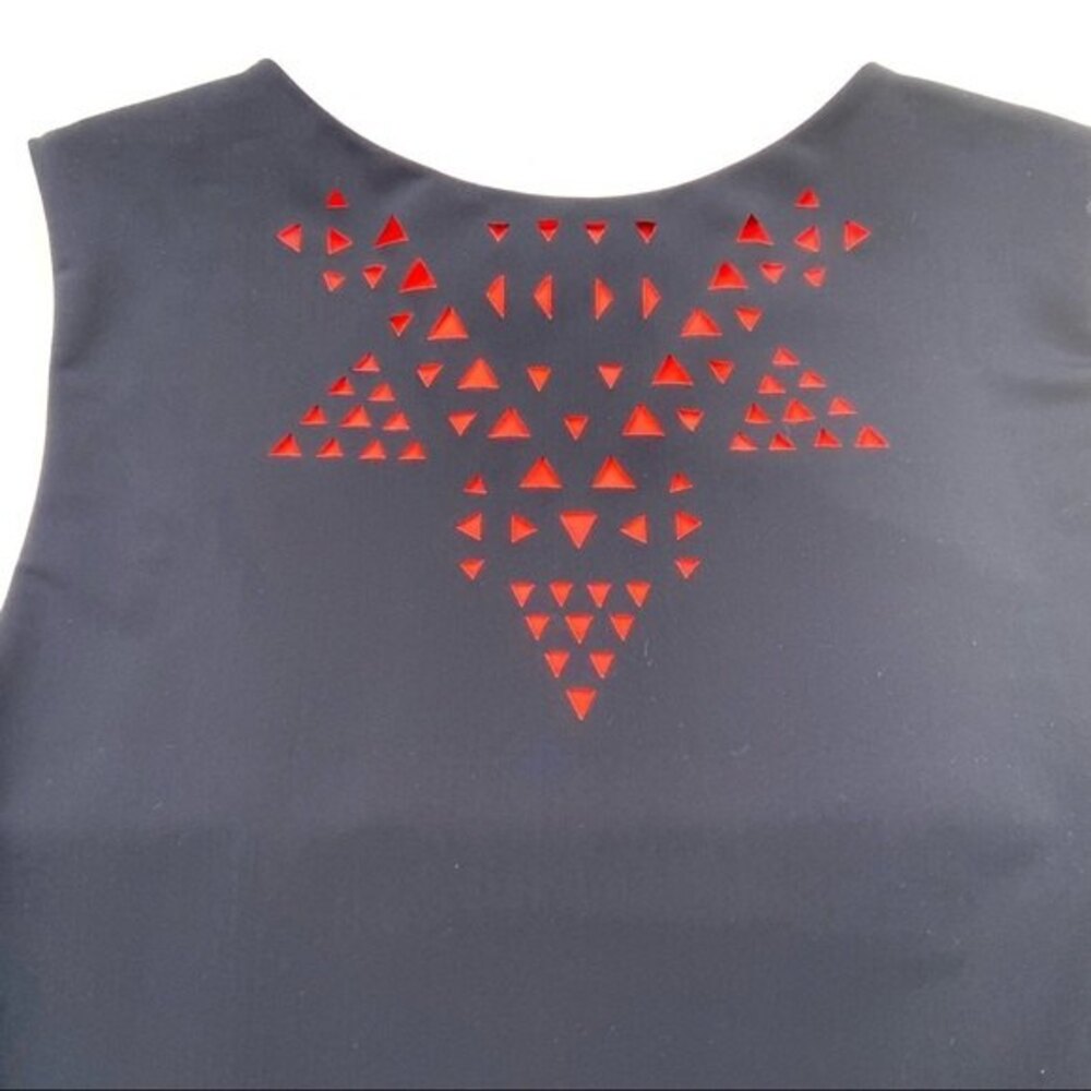 Mara Hoffman Swim Laser Cut Swim Mini Dress NWOT L - Picture 9 of 13